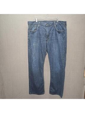 Levi's 569 Men’s Denim Blue Jeans 40x32 Loose Straight Fit Zip Fly Work Zip Fly